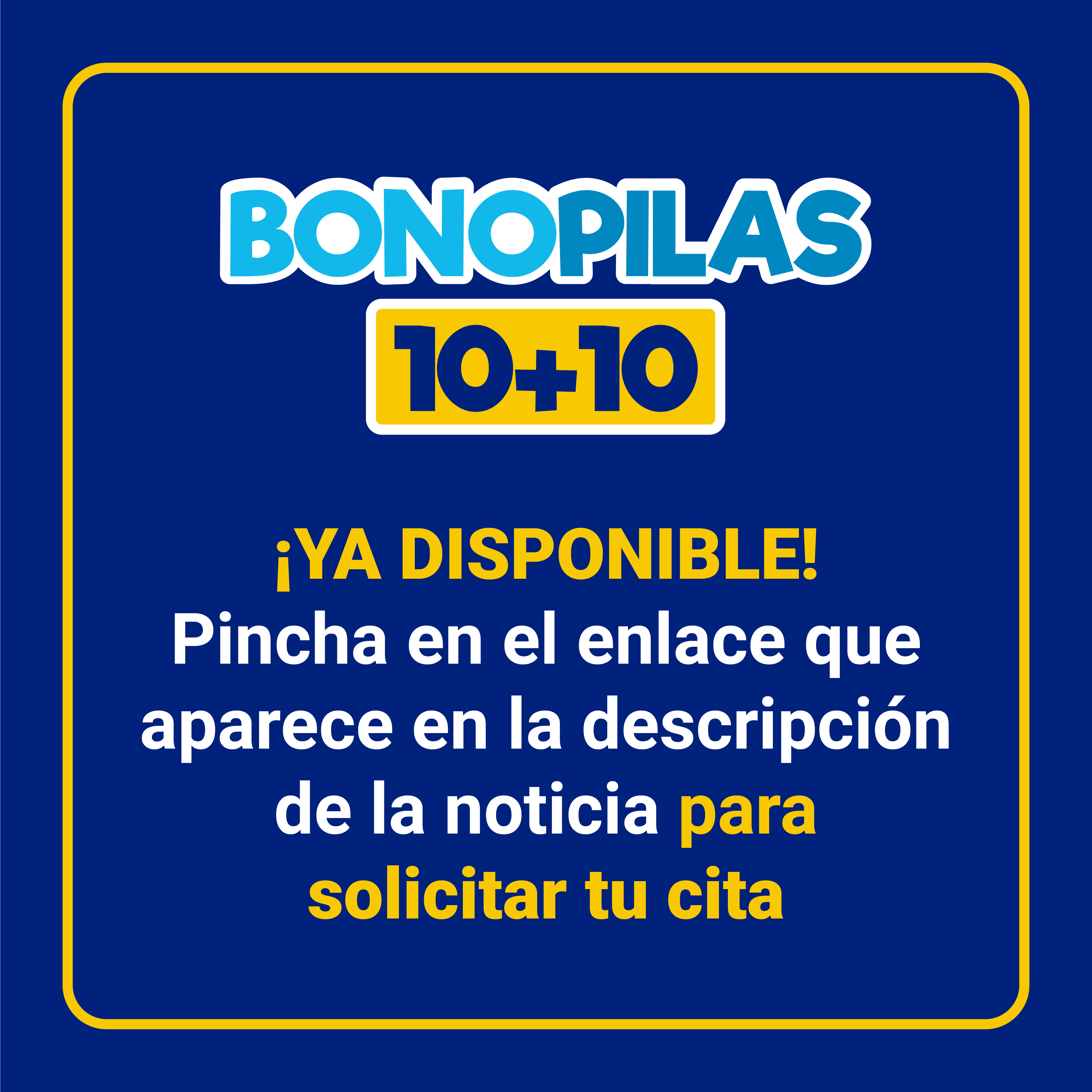 CARTEL BONO 10+10 CITA