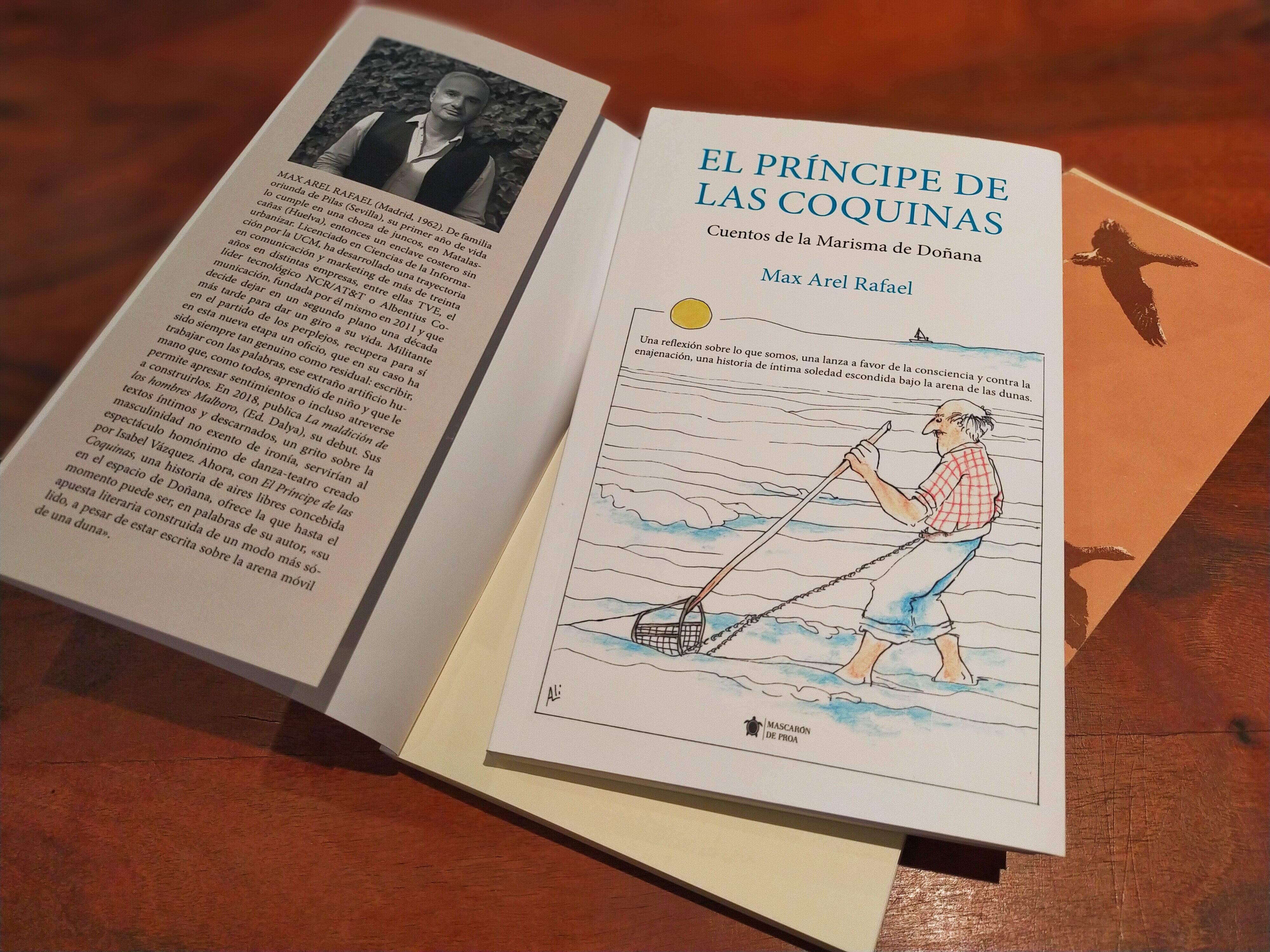El Príncipe de las Coquinas Libro abierto -Max Arel Rafael