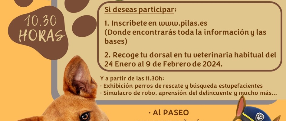 cartel paseo canino 2024 OK