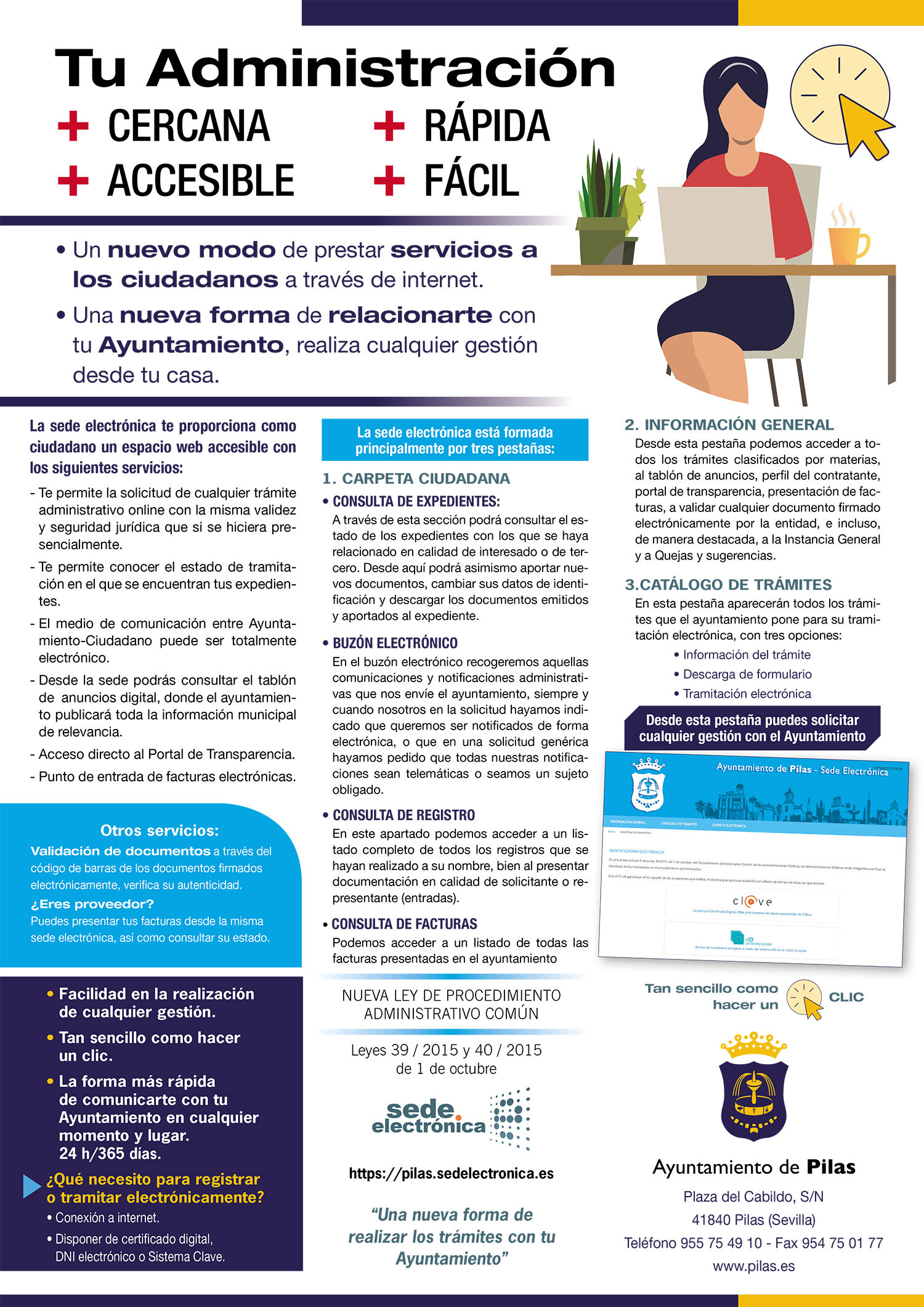 folleto Sede Electronica