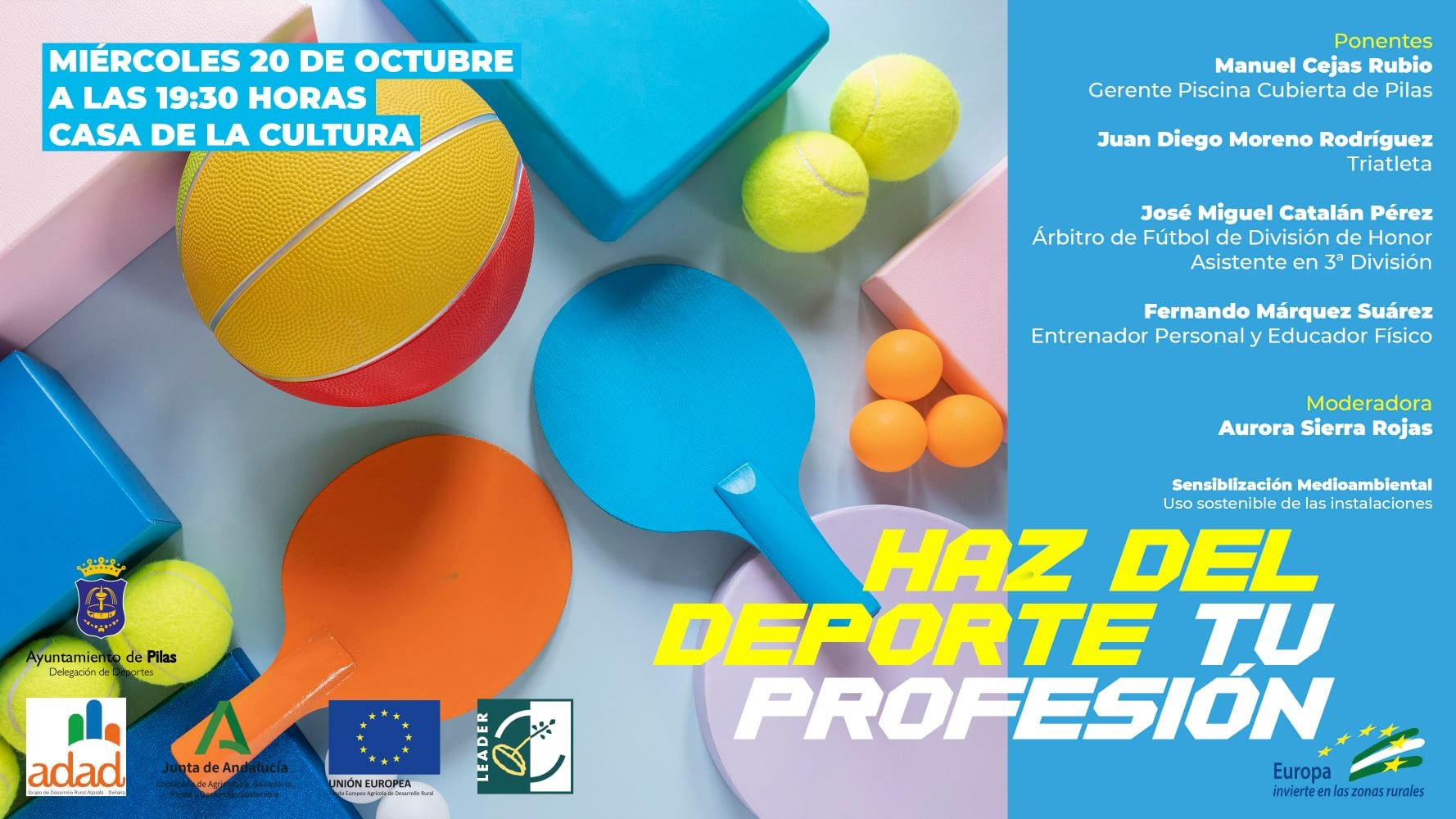 conferencia haz del deporte tu profesion