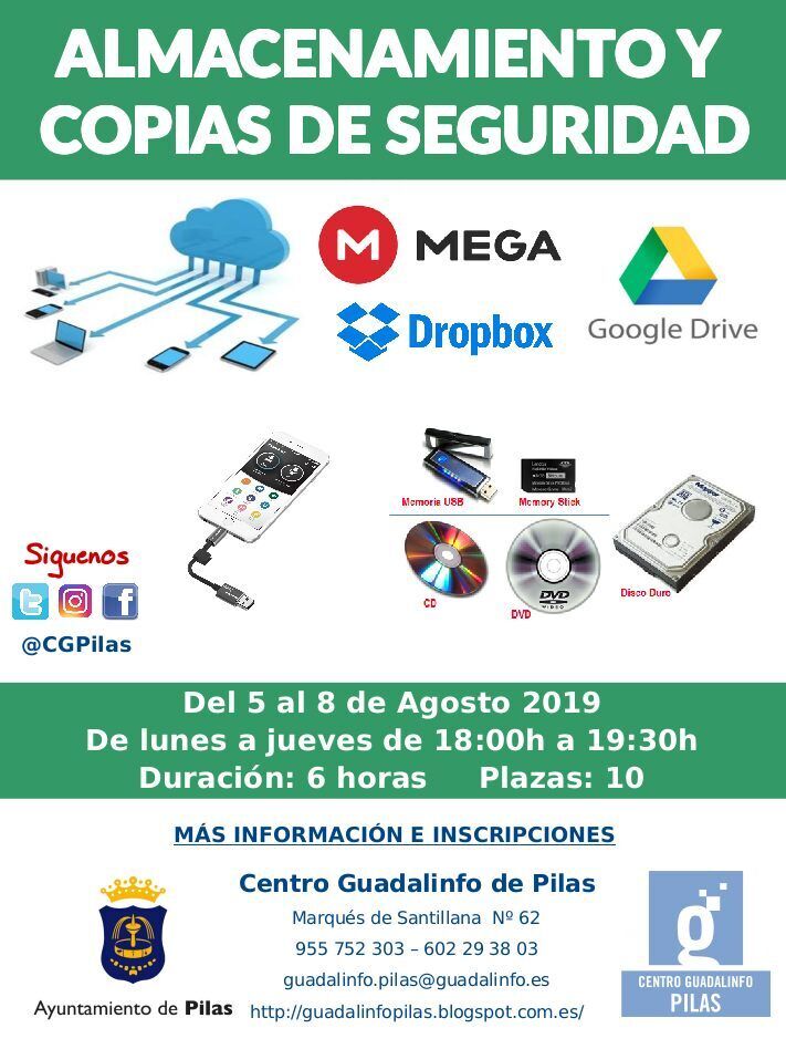 08.Agosto 2019 almacenamiento