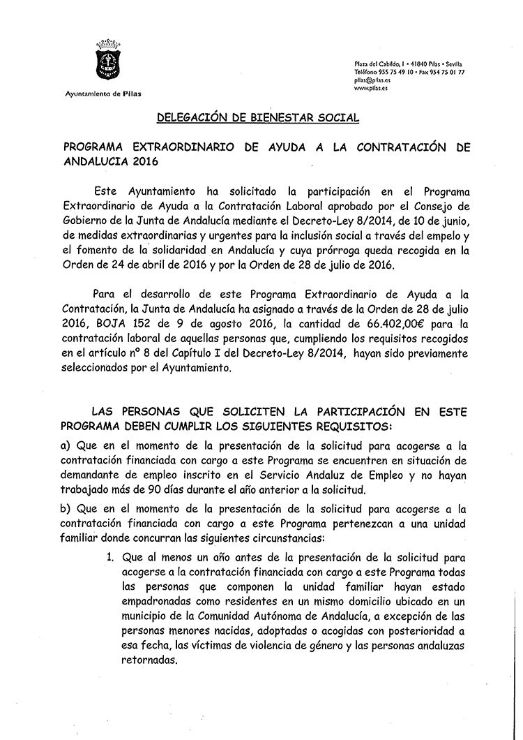 Anuncio Programa contratacin 1