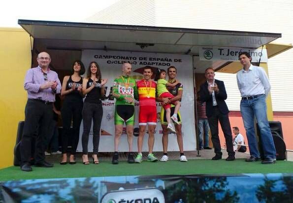CAMPEONATOS DE ESPAÑA DE CICLISMO ADAPTADO 2014_podio