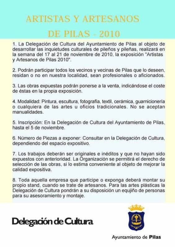 CARTEL ARTISTAS PILEÑOS