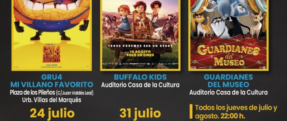 CINE VERANO 2025 JULIO
