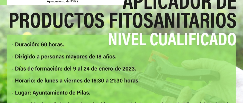 CURSO APLICADOR PRODUCTOS FITOSANITARIOS