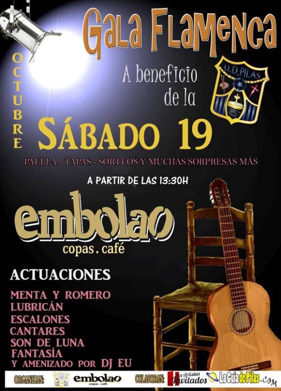 Cartel Gala UD Pilas Embolao