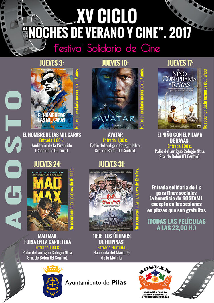 CineVerano2017 agosto