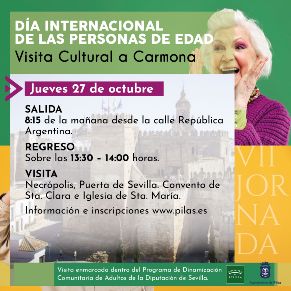 DIA INTERNACIONAL PERSONAS DE EDAD 22 VISITA CARMONA