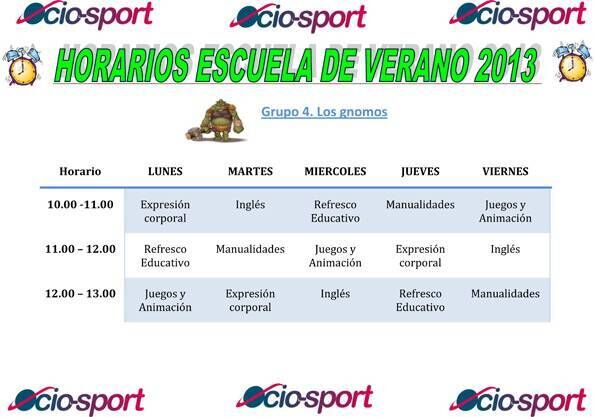 Horarios escuela de verano03