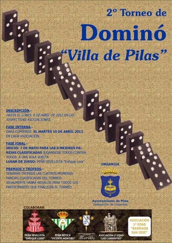 II TORNEO DE DOMINO VILLA DE PILAS 2012