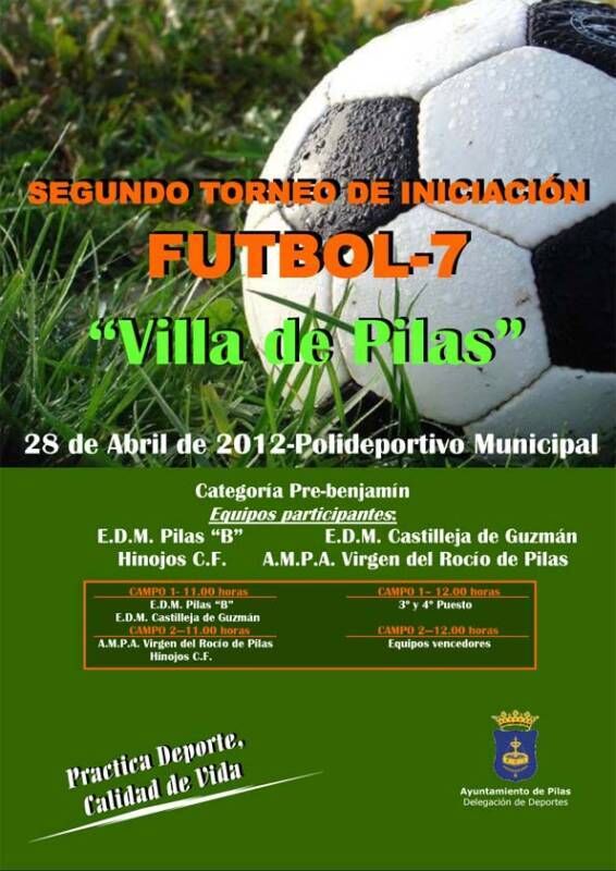 II Torneo de Iniciación Futbol-7 Pilas 2012