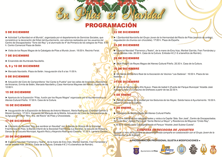 Navidad pilas 2017 programacion web