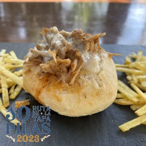 Pan de Azúcar - Bomba de lomo en manteca y queso payoyo ok