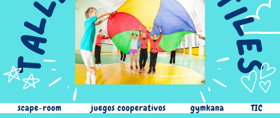 Post de Instagram Curso de Verano Doodle Azul