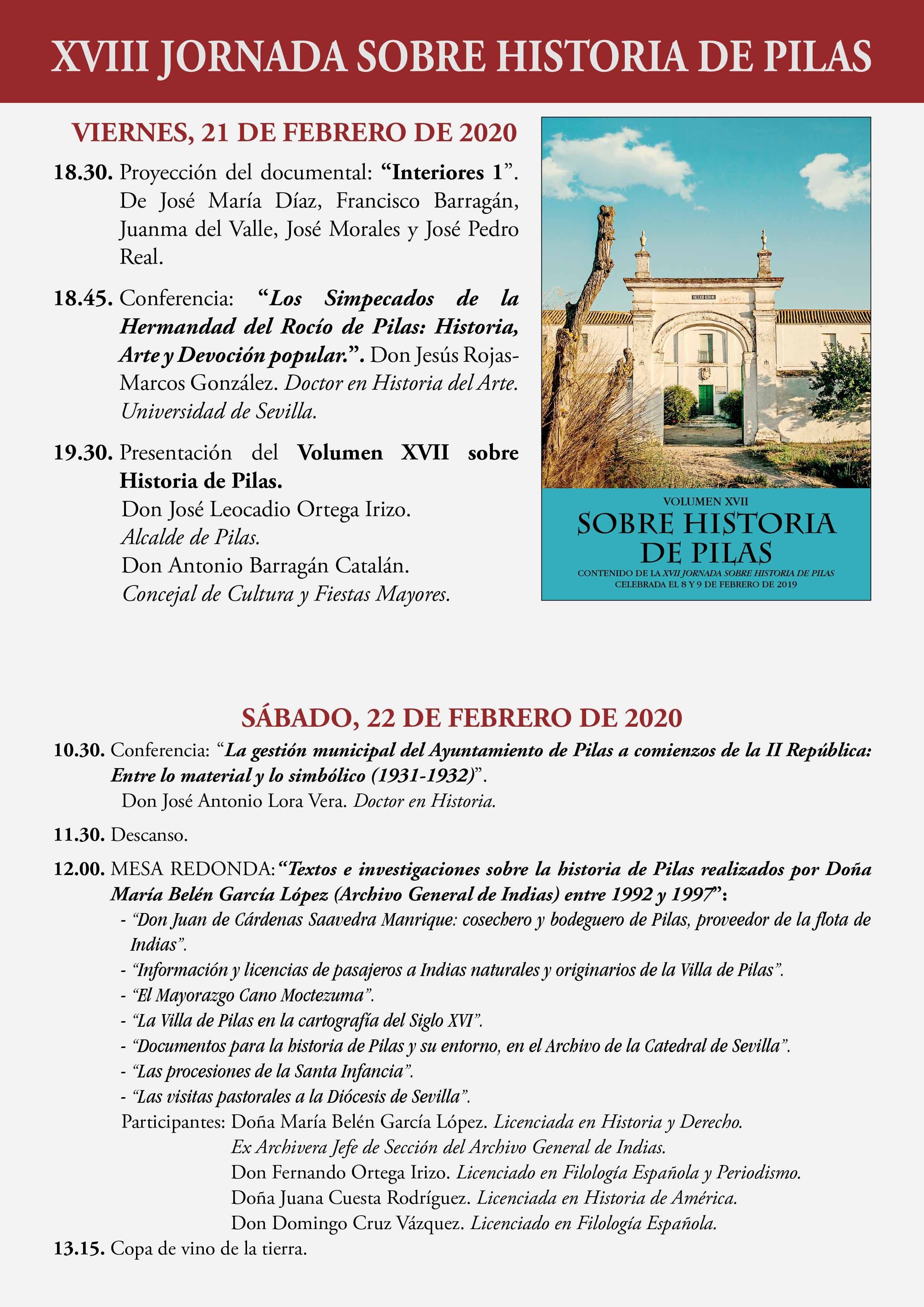 Programa XVIII Jornada Historia-2
