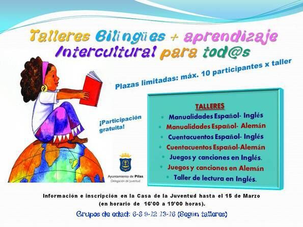 Talleres Bilíngües + aprendizaje Intercultural para tod@s