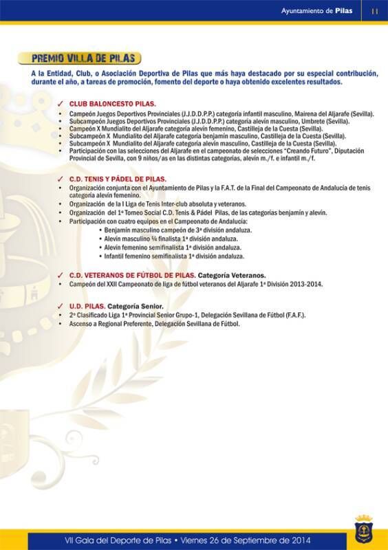 VII Gala del Deporte Programa Web-2