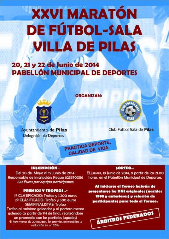 cartel_maraton_futbolsala_2014_pilas