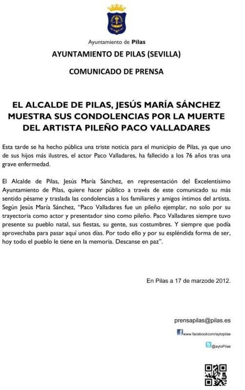 comunicadoprensamuertepvalladares