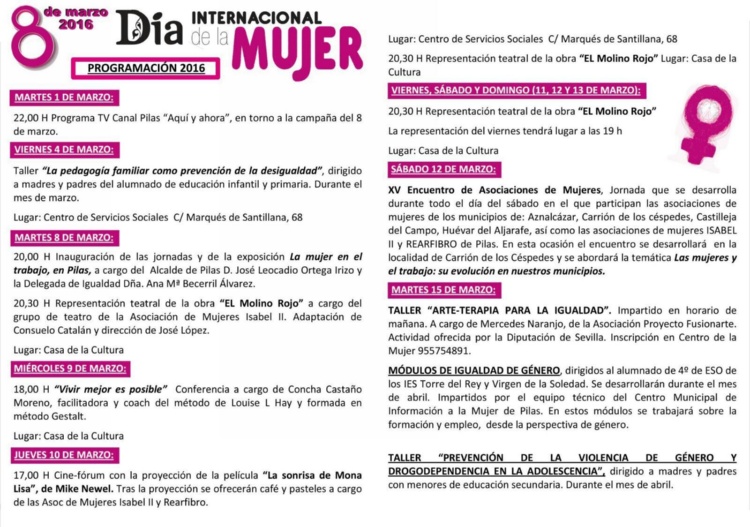 diptico programación