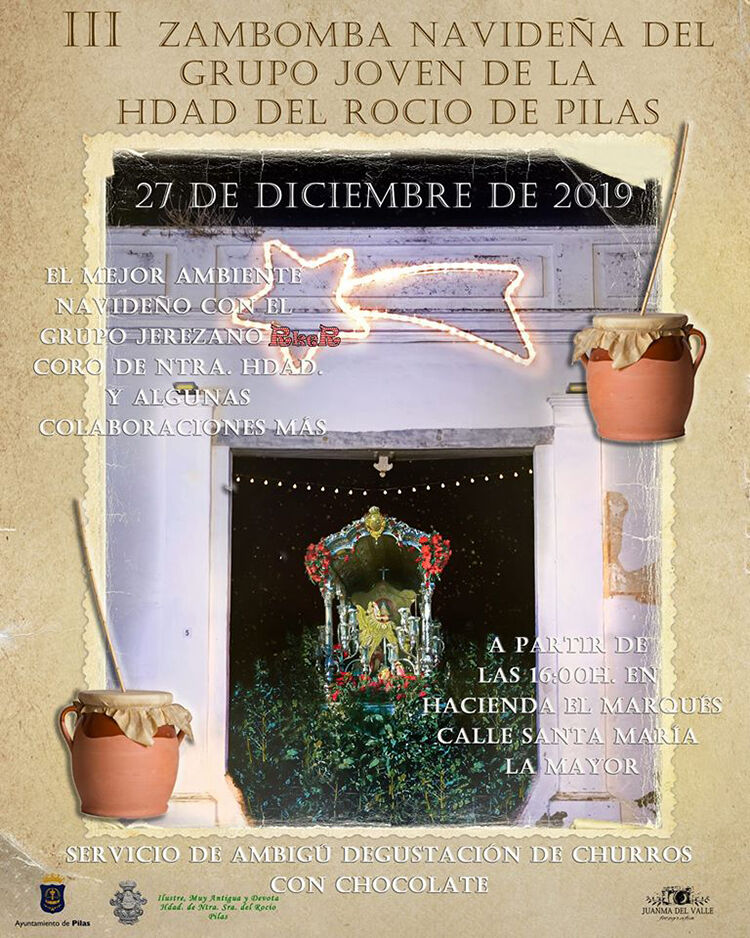 en pilas es navidad zambomba