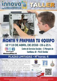 Inscripciones taller MONTA Y PREPARA TU EQUIPO