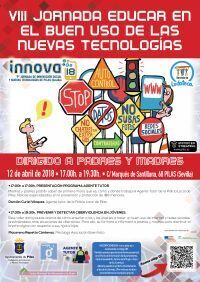 Inscripciones jornada VIII Jornada EDUCAR EN EL BUEN USO DE LAS NUEVAS TECNOLOGÍAS