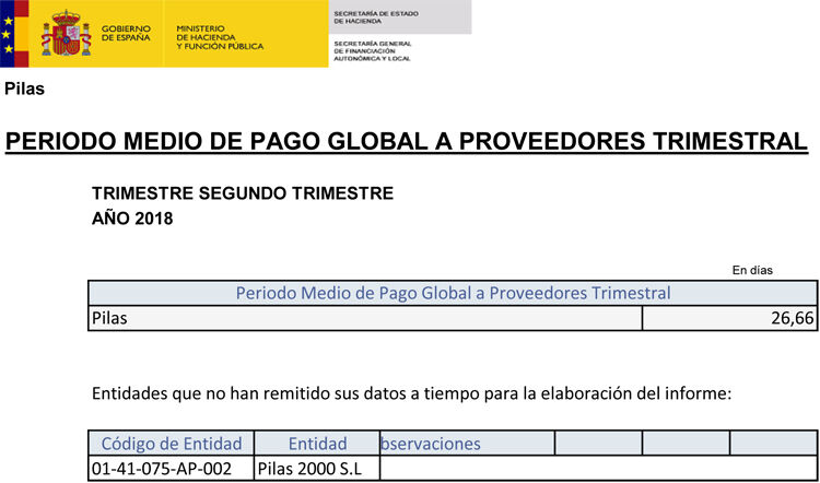 pago proveedores segundo trimestre 2018 1