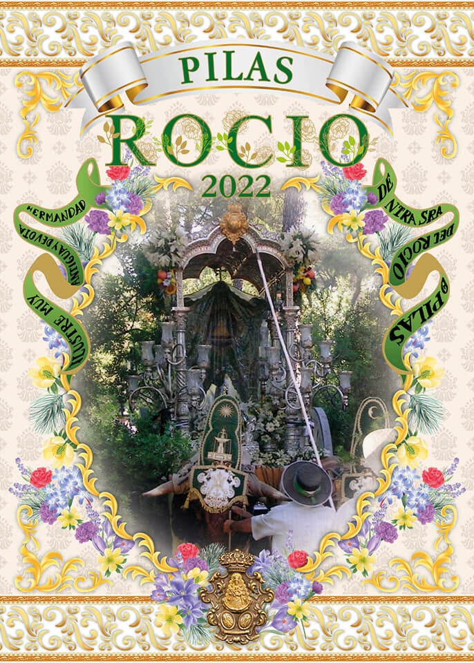 Cartel de la Romería del Rocío de la Hermandad de Pilas