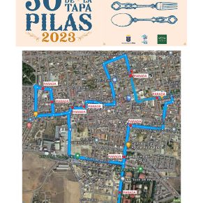 ruta tapa pilas 2023 Plano