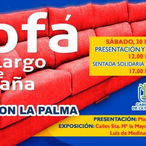 sofa solidario la palma cartel-presentacion oficial-rectangular NUEVO