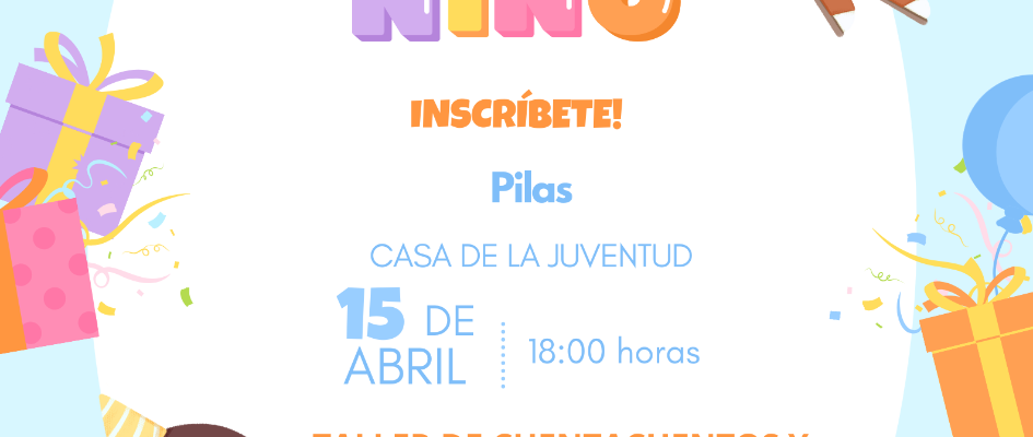 talleres dia niño abril 2024