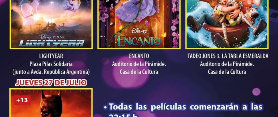 xxi cine verano julio