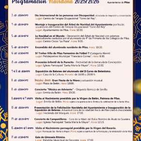 PROGRAMACIÓN NAVIDAD 2025 HOJA 1